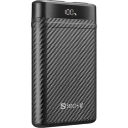 Универсальная мобильная батарея Sandberg Survivor Nano 10000mAh 20W Black (421-32)