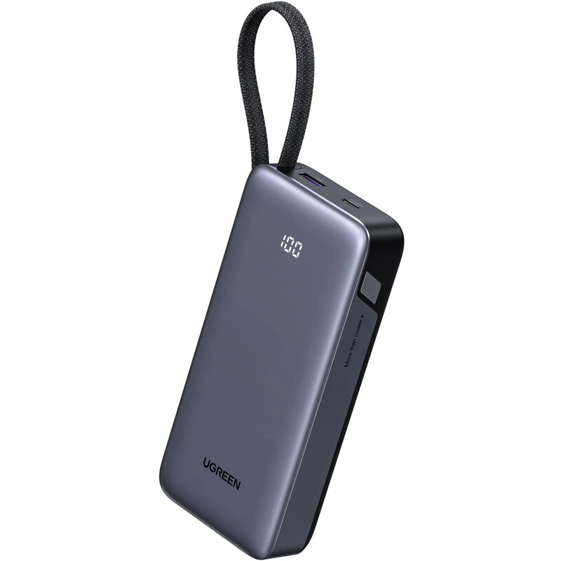 Универсальная мобильная батарея Ugreen PB536 20000mAh, 45W, Grey (55988B)