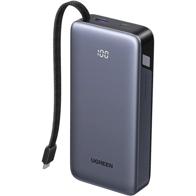 Универсальная мобильная батарея Ugreen PB536 20000mAh, 45W, Grey (55988B)