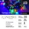 Фото - Світлодіодна гірлянда ColorWay (CW-G-200L20VMC) 200LED, 20м, 8 функцій, кольорова, 220V | click.ua