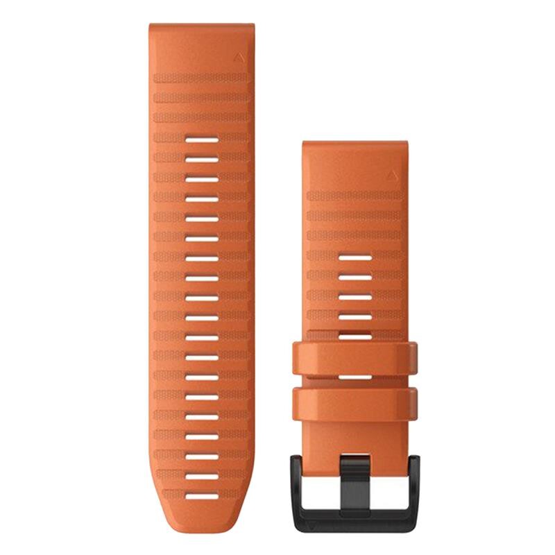 Ремешок Garmin QuickFit 26mm для Garmin Fenix 6X Ember Orange Silicone (010-12864-01)