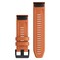 Фото - Ремешок Garmin QuickFit 26mm для Garmin Fenix 6X Ember Orange Silicone (010-12864-01) | click.ua