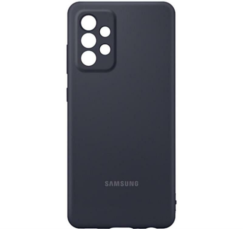 Чехол-накладка Samsung Silicone Cover для Samsung Galaxy A52 SM-A525/SM-A526/A52s SM-A528 Black (EF-PA525TBEGRU)