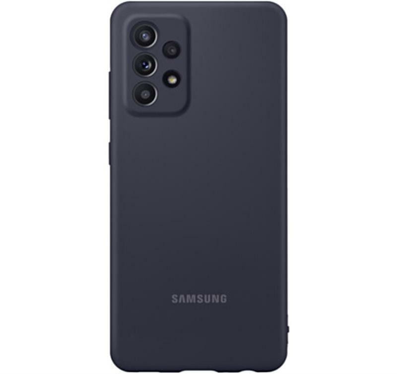 Чехол-накладка Samsung Silicone Cover для Samsung Galaxy A52 SM-A525/SM-A526/A52s SM-A528 Black (EF-PA525TBEGRU)