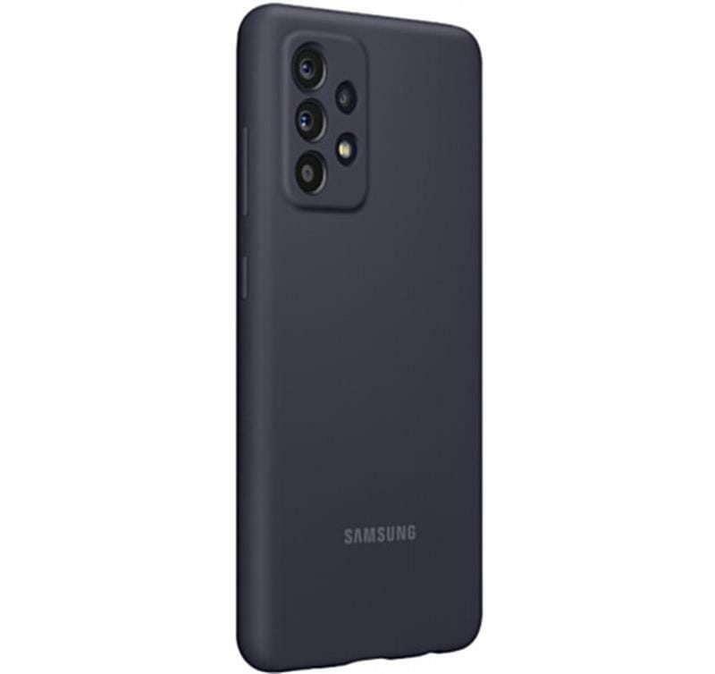 Чехол-накладка Samsung Silicone Cover для Samsung Galaxy A52 SM-A525/SM-A526/A52s SM-A528 Black (EF-PA525TBEGRU)