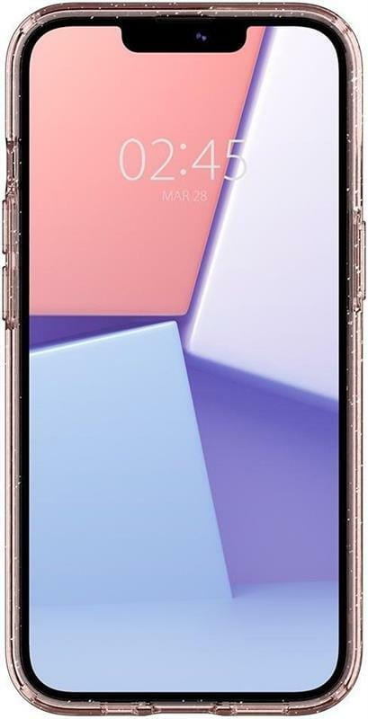 Чохол-накладка Spigen Liquid Crystal Glitter для Apple iPhone 13 Rose Quartz (ACS03517)