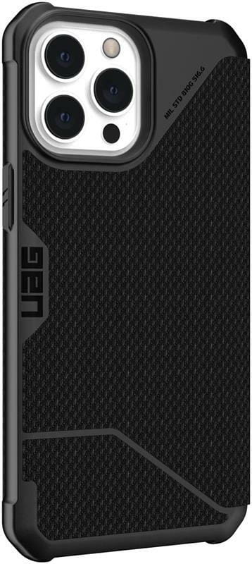 Чехол-книжка Urban Armor Gear Metropolis для Apple iPhone 13 Pro Max Kevlar Black (113166113940)