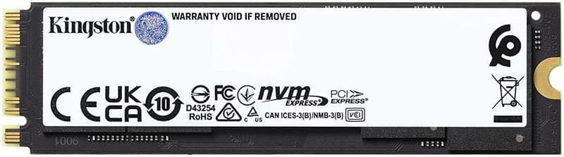 Накопитель SSD 1TB Kingston Fury Renegade M.2 2280 PCIe 4.0 x4 NVMe 3D TLC (SFYRS/1000G)