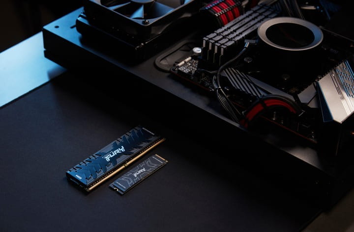 Накопитель SSD 1TB Kingston Fury Renegade M.2 2280 PCIe 4.0 x4 NVMe 3D TLC (SFYRS/1000G)