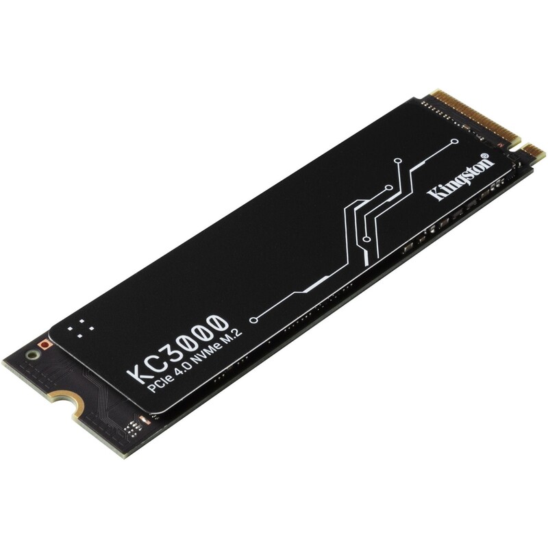 Накопитель SSD  512GB Kingston KC3000 M.2 2280 PCIe 4.0 x4 NVMe 3D TLC (SKC3000S/512G)