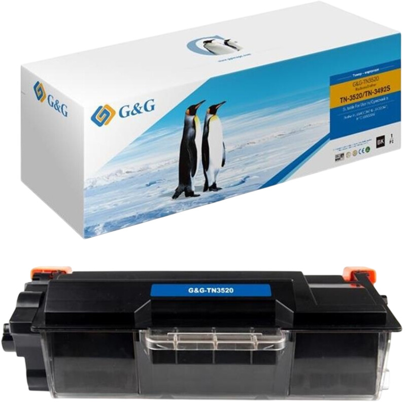 Картридж G&G (G&G-TN3520) Brother HL-L6400DW, MFC-L6900DW Black (TN3520)