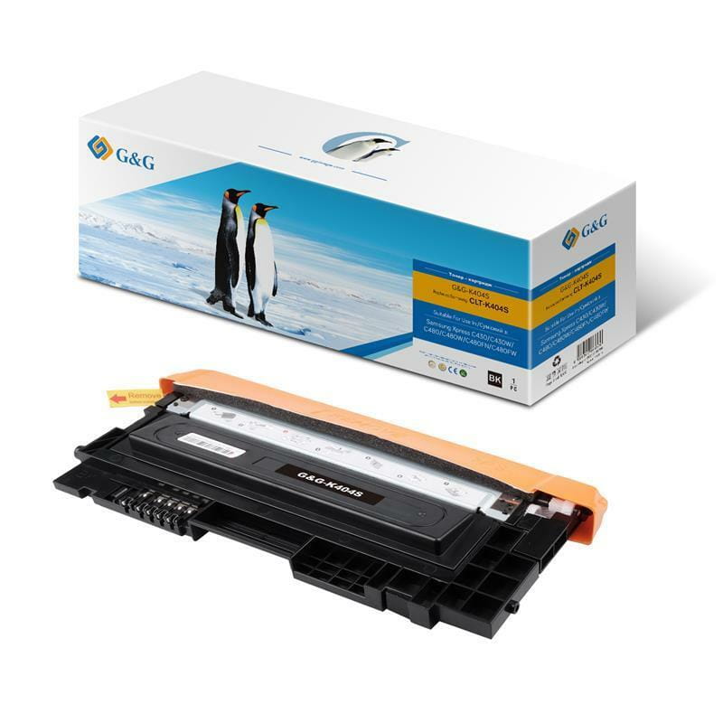 Картридж G&G (G&G-K404S) Samsung C430/C430W,C480/C480W/C480FN Black (CLT-K404S)