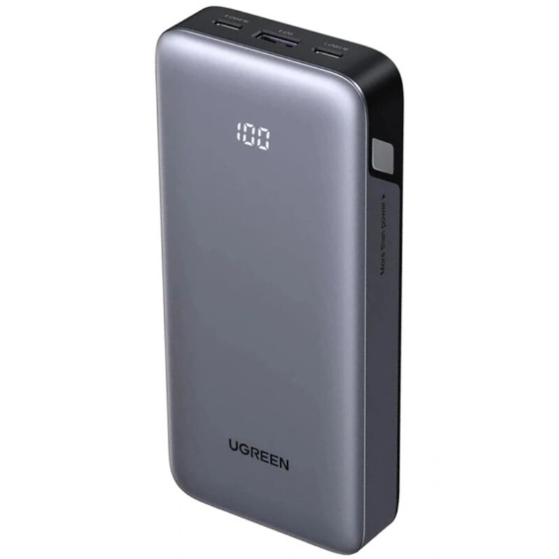 Універсальна мобільна батарея Ugreen PB532 20000mAh, 30W, Grey (55989B)