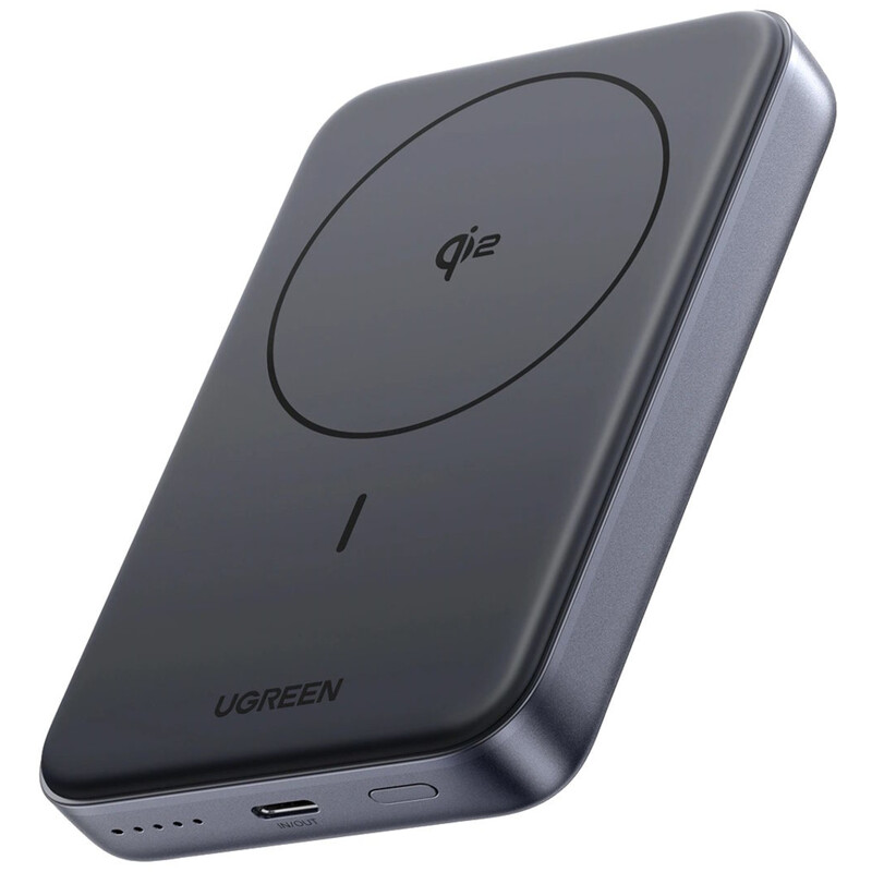 Універсальна мобільна батарея Ugreen PB761 10000mAh 30W Magnetic Wireless Black (45763)