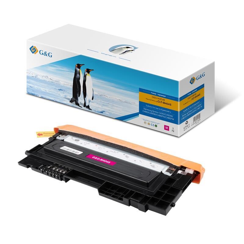 Картридж G&G (G&G-M404S) Samsung C430/C430W,C480/C480W/C480FN Magenta (CLT-M404S)
