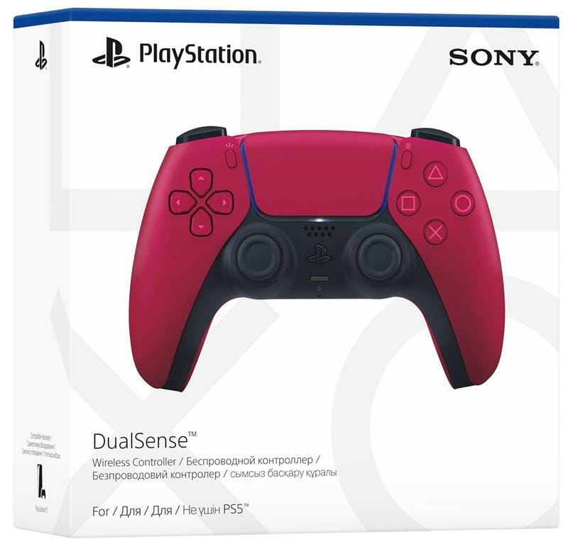 Геймпад бездротовий Sony PlayStation DualSense Cosmic Red (9828297)