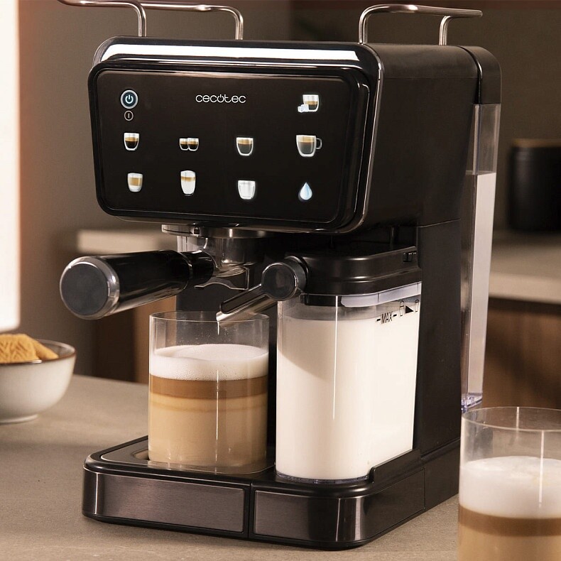 Кавоварка ріжкова Cecotec Power Espresso Touch ColdBrew Latte (A01_EU01_108986)