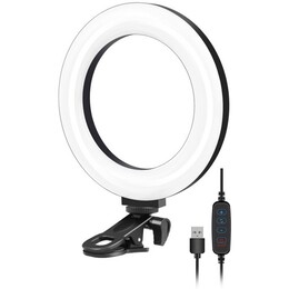 Кільцева USB LED-лампа Puluz PU568B 6.2"