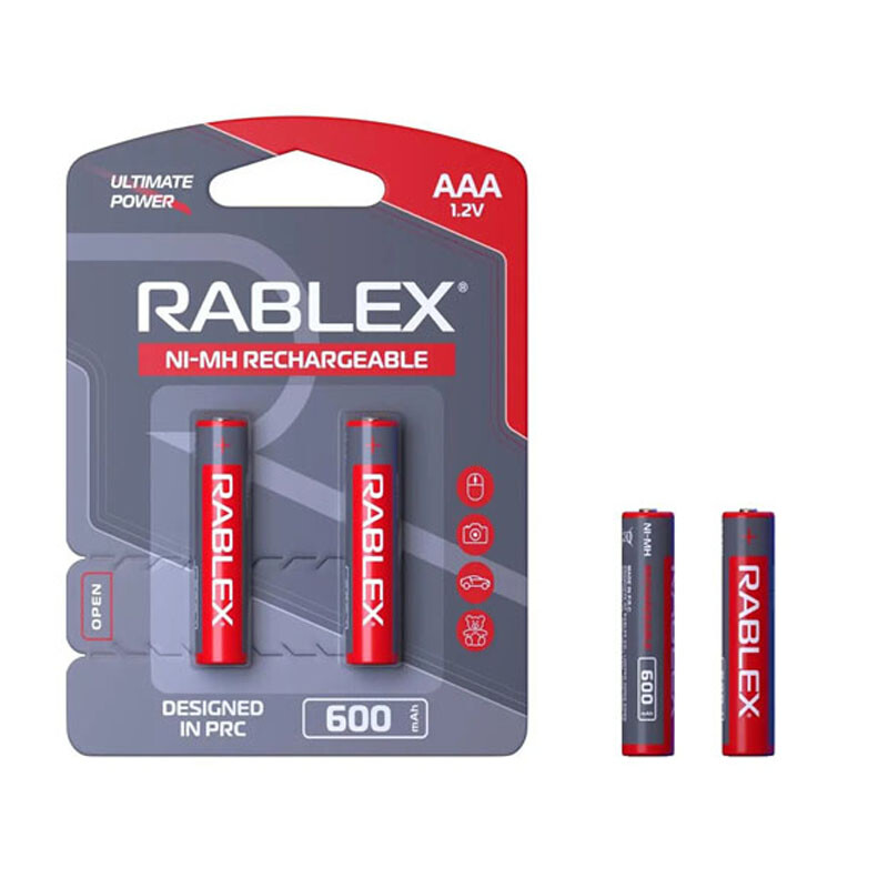 Аккумулятор Rablex AAA (R03) 600mAh 2 шт.