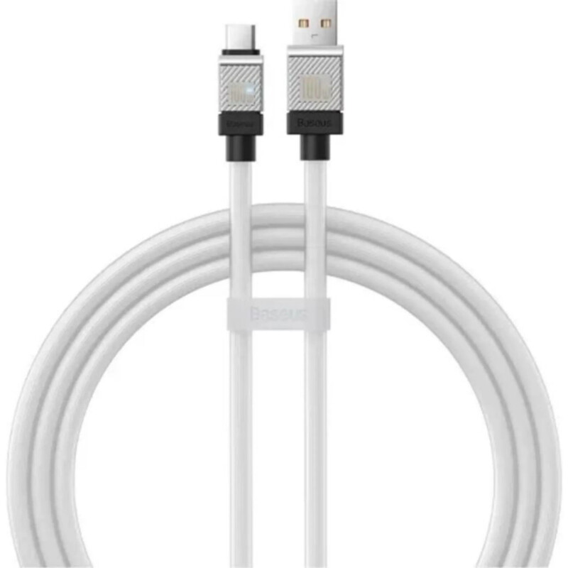 Кабель Baseus USB Type-C - USB Type-A, 100W, 1 м White (CAKW000602)