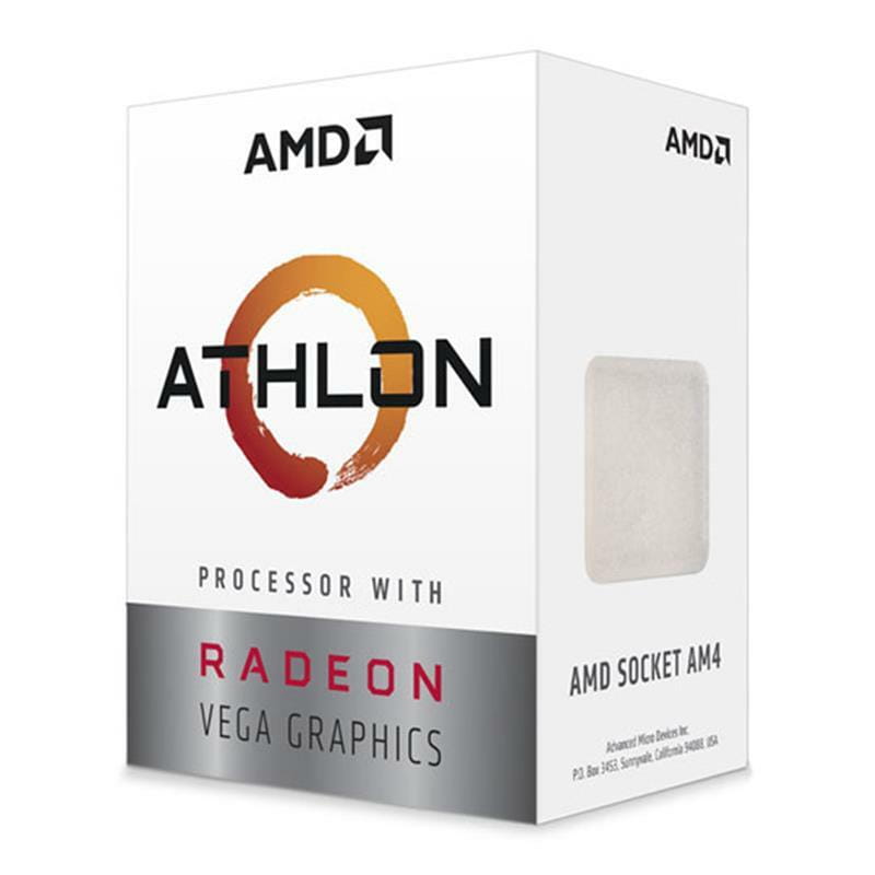 Процесор AMD Athlon 220GE 3.4GHz (5MB, Zen, 35W, AM4) Box (YD220GC6FBBOX)