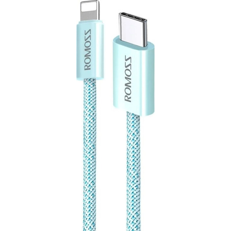 Кабель Romoss CB1734 USB Type-C - Lightning (M/M), 1 м, Blue (CB1734-631-727H)
