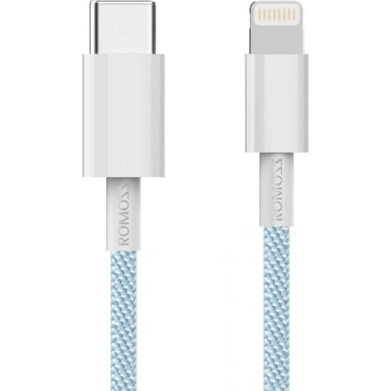 Кабель Romoss CB1734 USB Type-C - Lightning (M/M), 1 м, Blue (CB1734G-831-727H)