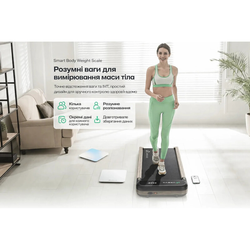 Весы напольные Urevo SmartFit Scale (URWS001) White