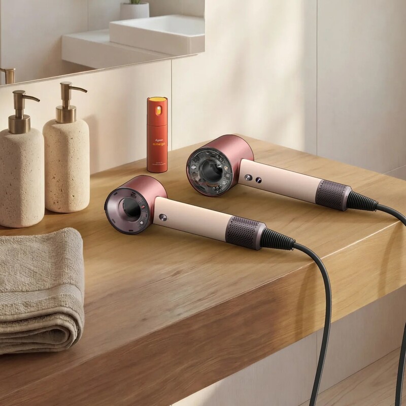 Фен Dyson Supersonic HD19 Travel Ceramic Pink/Rose Gold (492457-01)