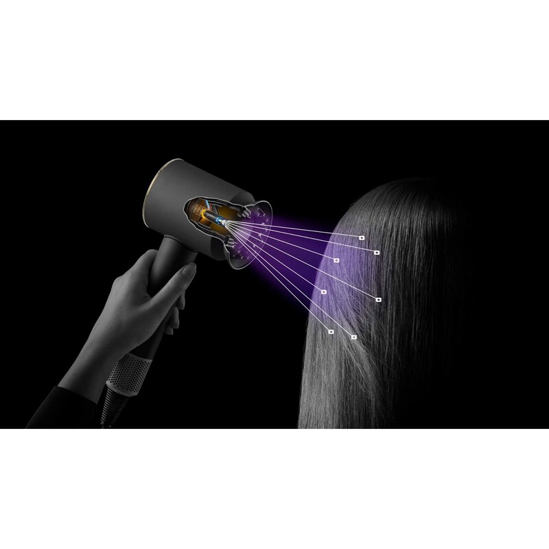 Фен Dyson Supersonic HD16 Nural Straight+Wavy Red Velvet/Gold (493117-01)