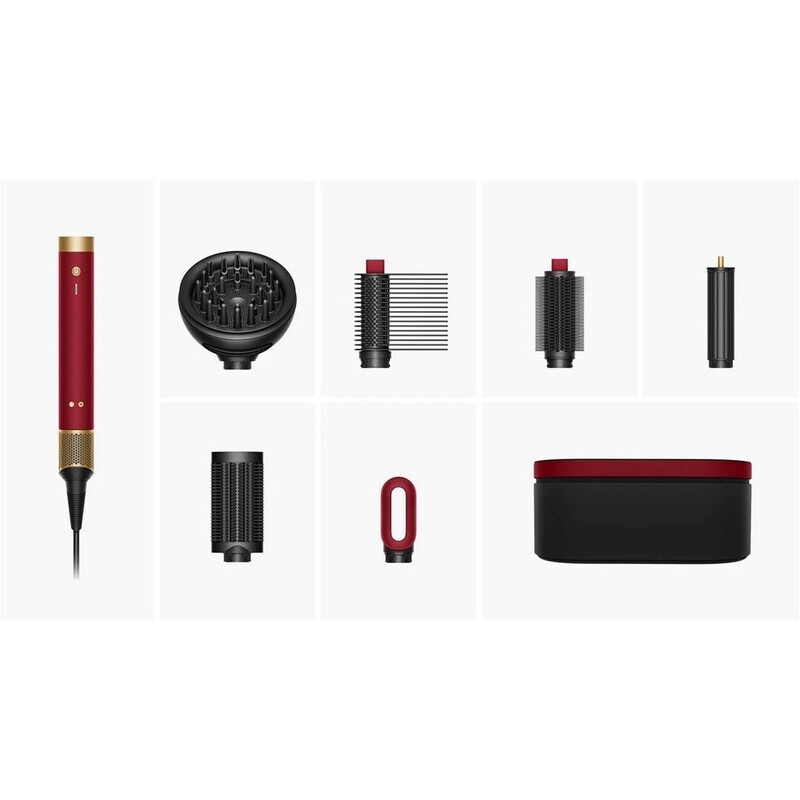 Стайлер Dyson HS09 Airwrap Co-anda 2x Red Velvet/Gold (176955-01)