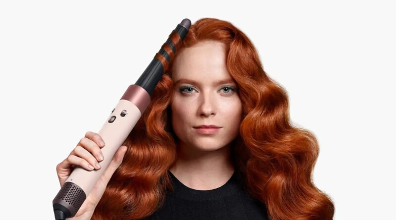 Стайлер Dyson HS08 Airwrap I.D. Straight+Wavy T1/T2 Ceramic Apricot/Topaz (257389-01)