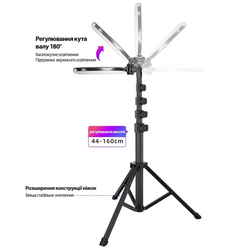 Кольцевая LED-лампа Proove Halo 12 RGB White
