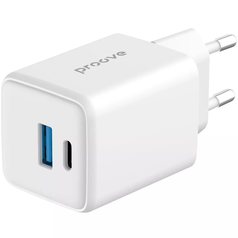 Мережевий зарядний пристрій Proove Pocket GaN 30W White (WCPG30110002)