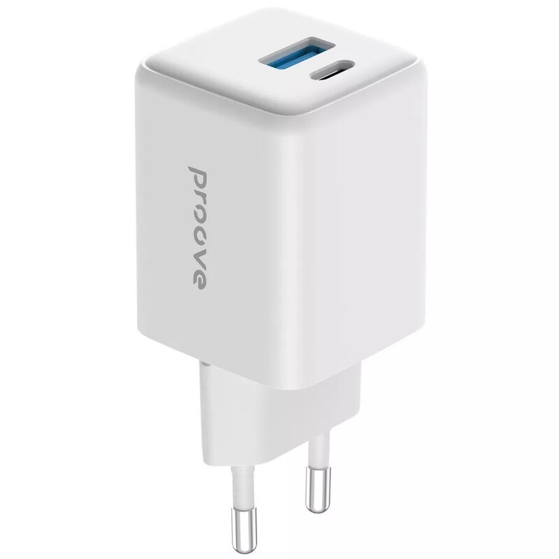 Мережевий зарядний пристрій Proove Pocket GaN 30W White (WCPG30110002)