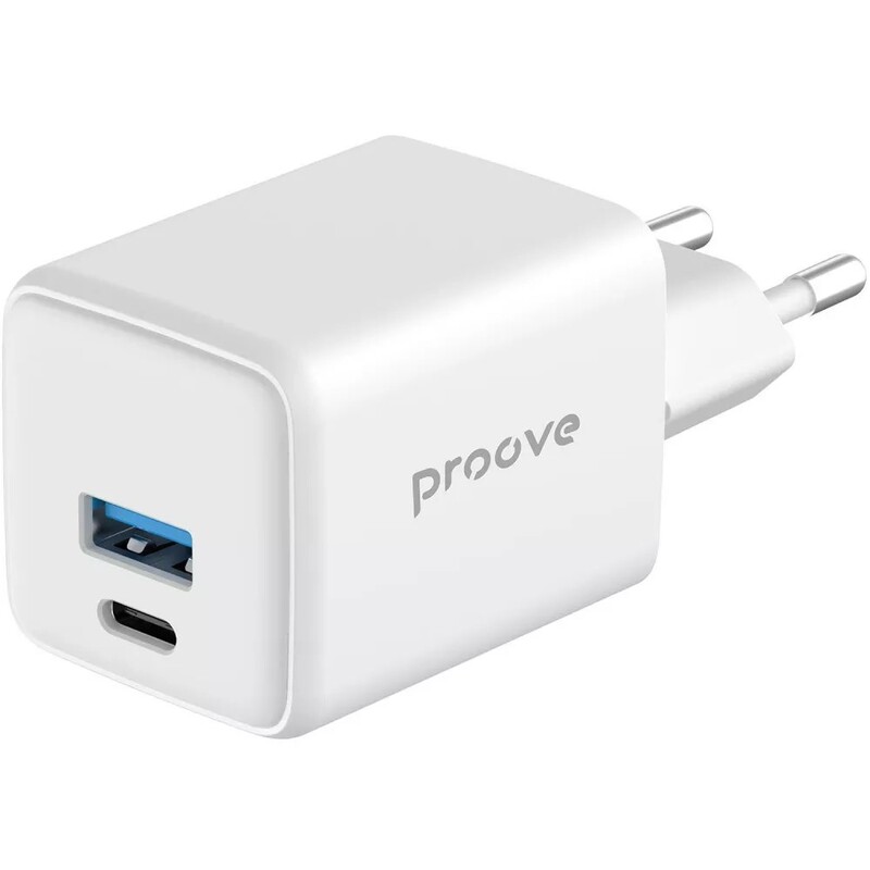 Мережевий зарядний пристрій Proove Pocket GaN 30W White (WCPG30110002)