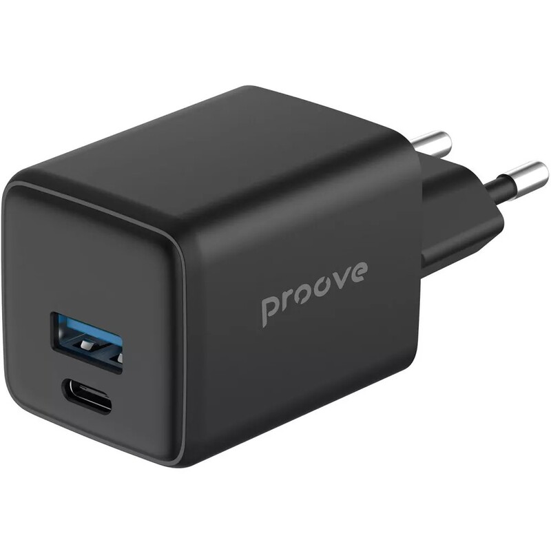 Сетевое зарядное устройство Proove Pocket GaN Plus 25W Black (WCPG25111201)