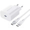 Фото - Мережевий зарядний пристрій Proove Rapid 30W White (WCRP30012202) + кабель USB Type-C | click.ua