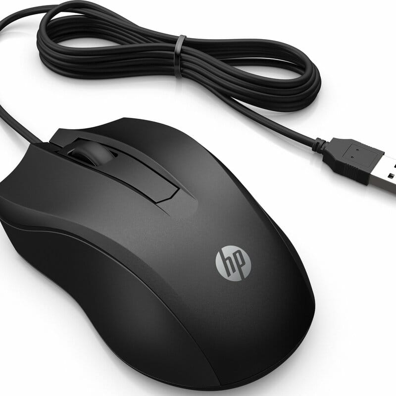 Мышь HP 100 Black (6VY96AA)