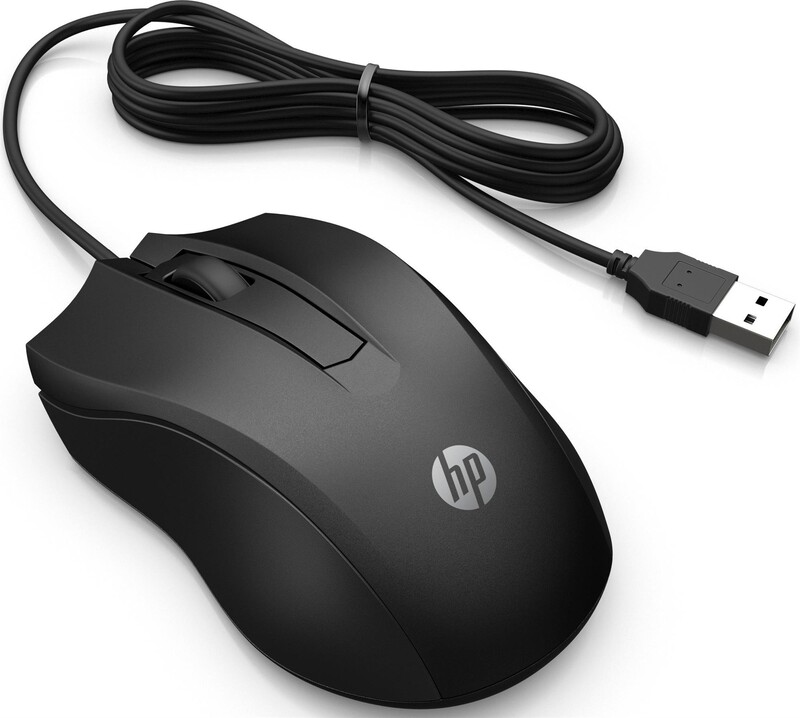 Миша HP 100 Black (6VY96AA)