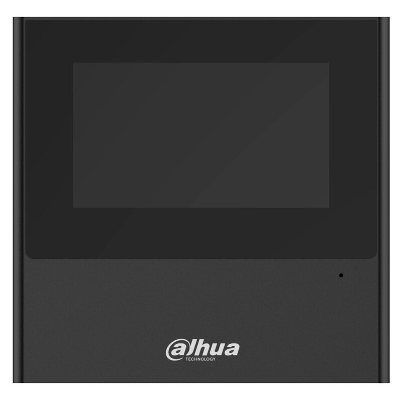 IP-видеодомофон Dahua DHI-VTH2611L-WP-BE Black (99-10025412)