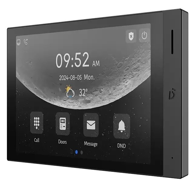 IP-видеодомофон Dnake H616 Black (99-10026271)
