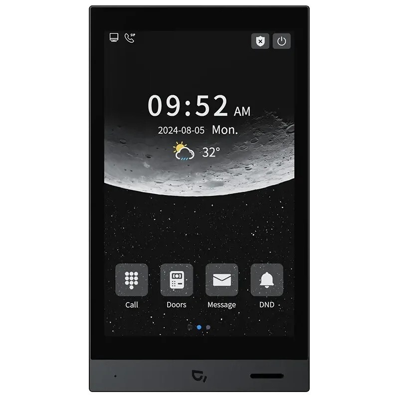 IP-видеодомофон Dnake H616 Black (99-10026271)