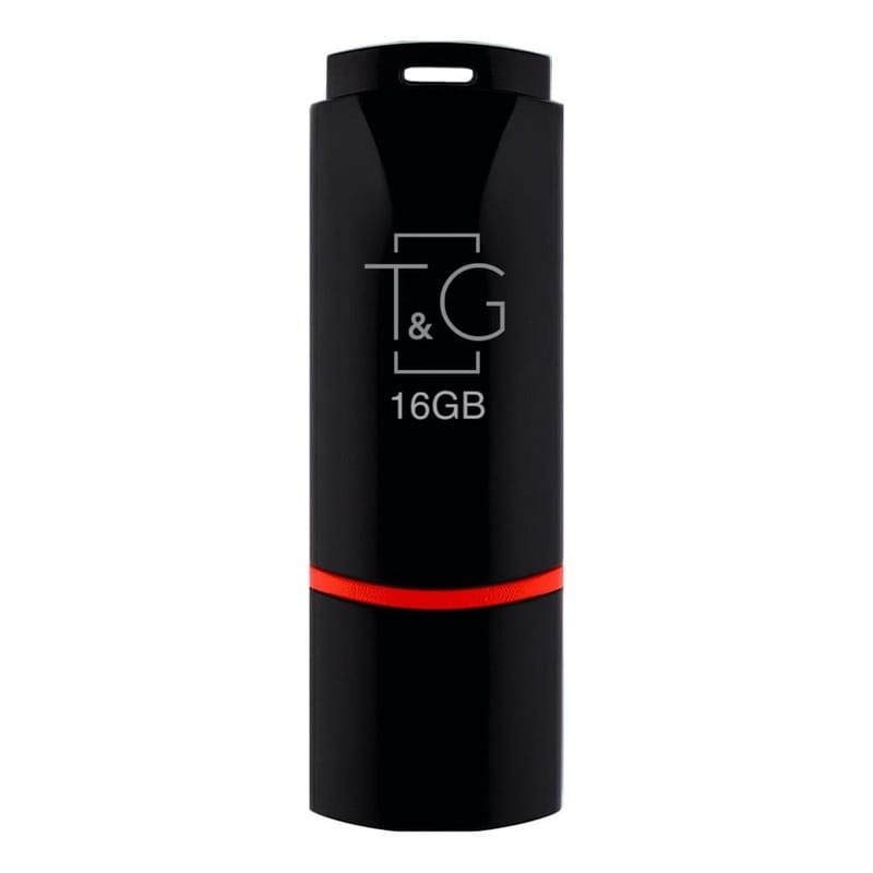Флеш-накопичувач USB 16GB T&G 011 Classic Series Black (TG011-16GBBK)