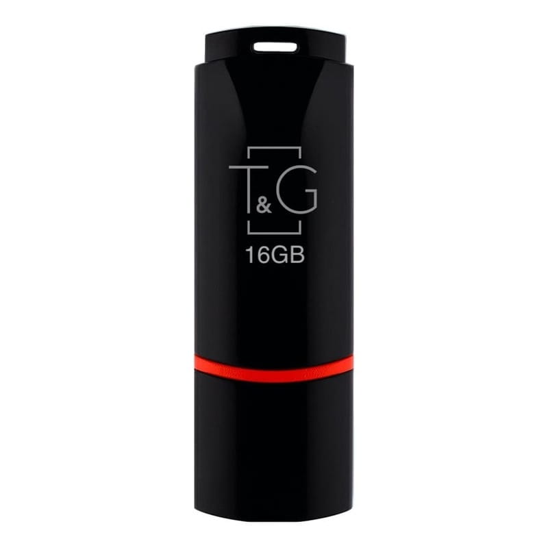 Флеш-накопитель USB 16GB T&G 011 Classic Series Black (TG011-16GBBK)