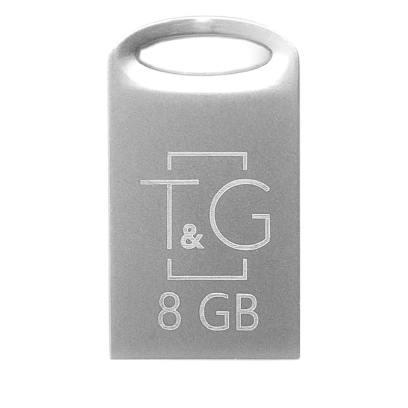 Флеш-накопитель USB 8GB T&G 105 Metal Series Silver (TG105-8G)