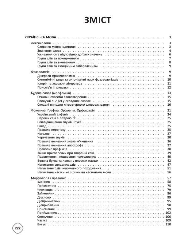Довідник школяра з української мови та літератури. 5–9 класи / Тетяна Кондесюк