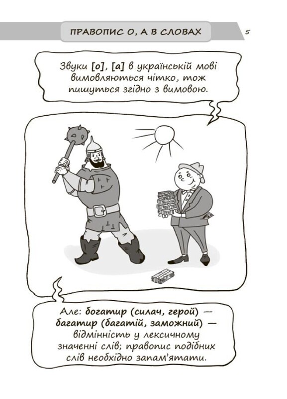 Новий український правопис в ілюстраціях. Правила — легко та швидко / Марина Коновалова
