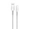 Фото - Кабель ColorWay USB - USB Type-C (M/M), line-drawing, 2.4 А, 1 м, White (CW-CBUC029-WH) | click.ua