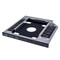 Фото - Адаптер Grand-X HDD 2.5" в отсек привода ноутбука SATA2/SATA3 Slim 9.5мм (HDC-24С) | click.ua